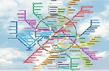 Map of Moscow Metro