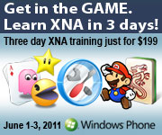 XNA for Windows Phone 7 training